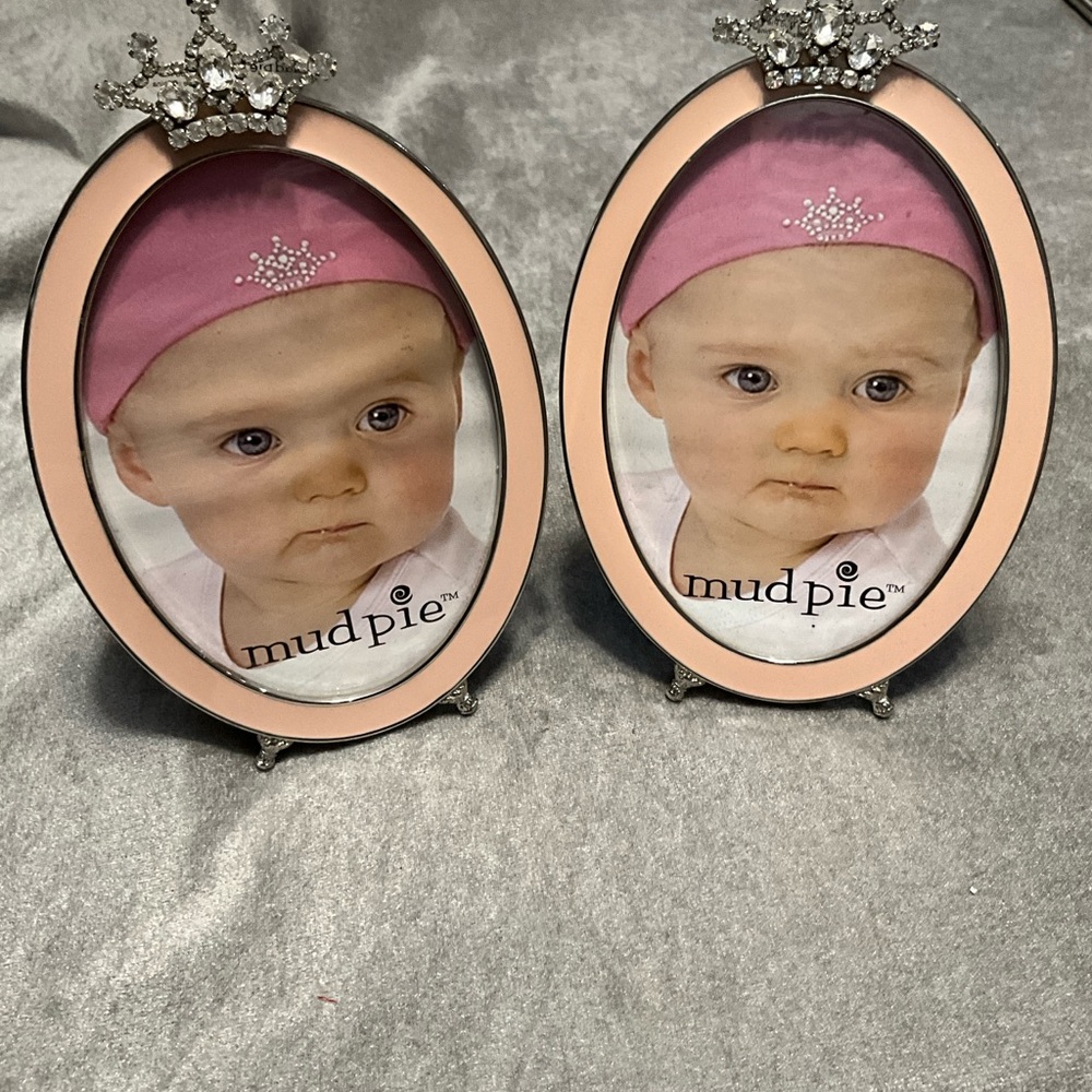 (2) Mud Pie Jeweled frames